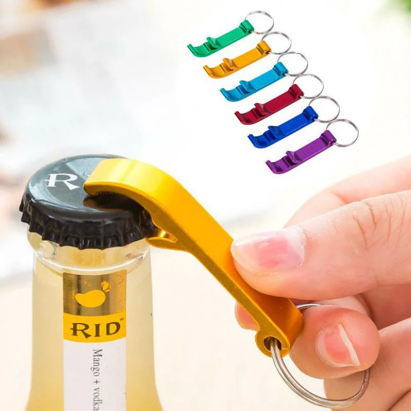 Cheap Price Multi Color Aluminium Bottle Opener Keychain