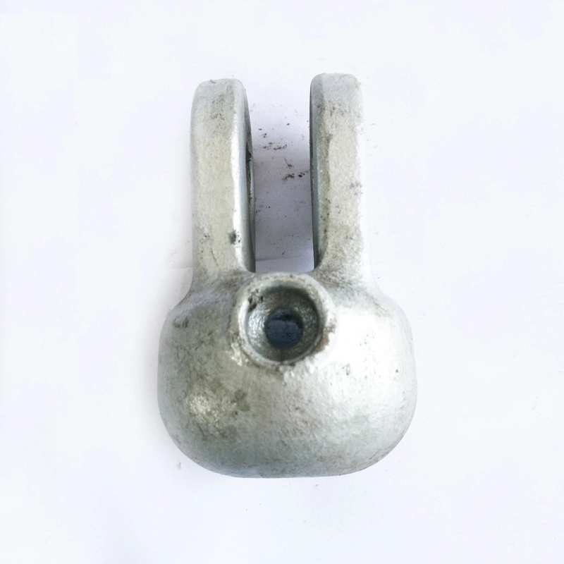 Ductile Iron Casting Parts Socket Clevis for Overhead Line Fittings
