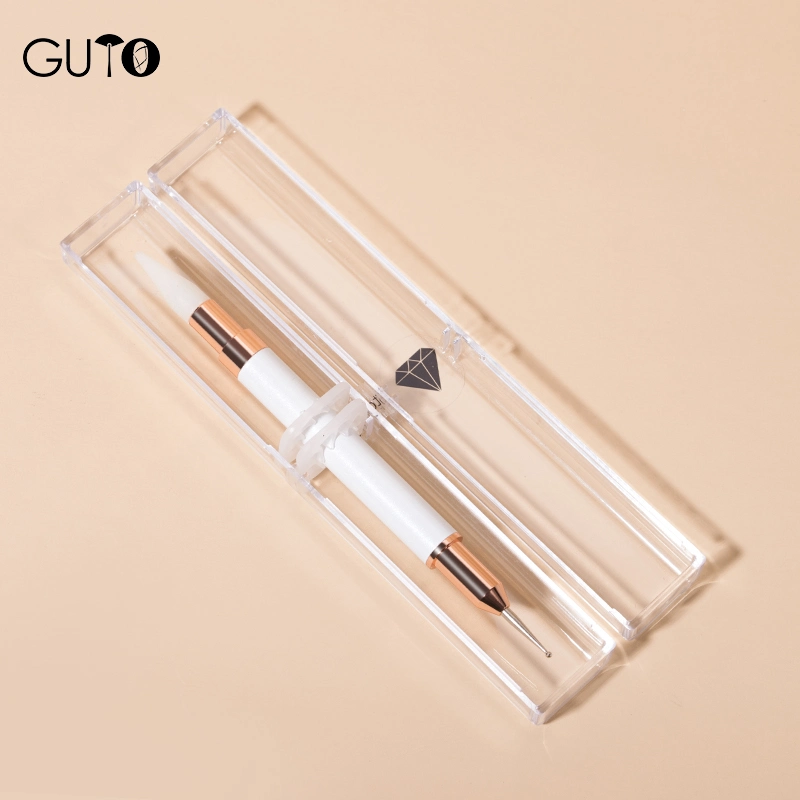 Anpassbare Logo Guyo Metallgriff Nail Beauty Dotting Tools