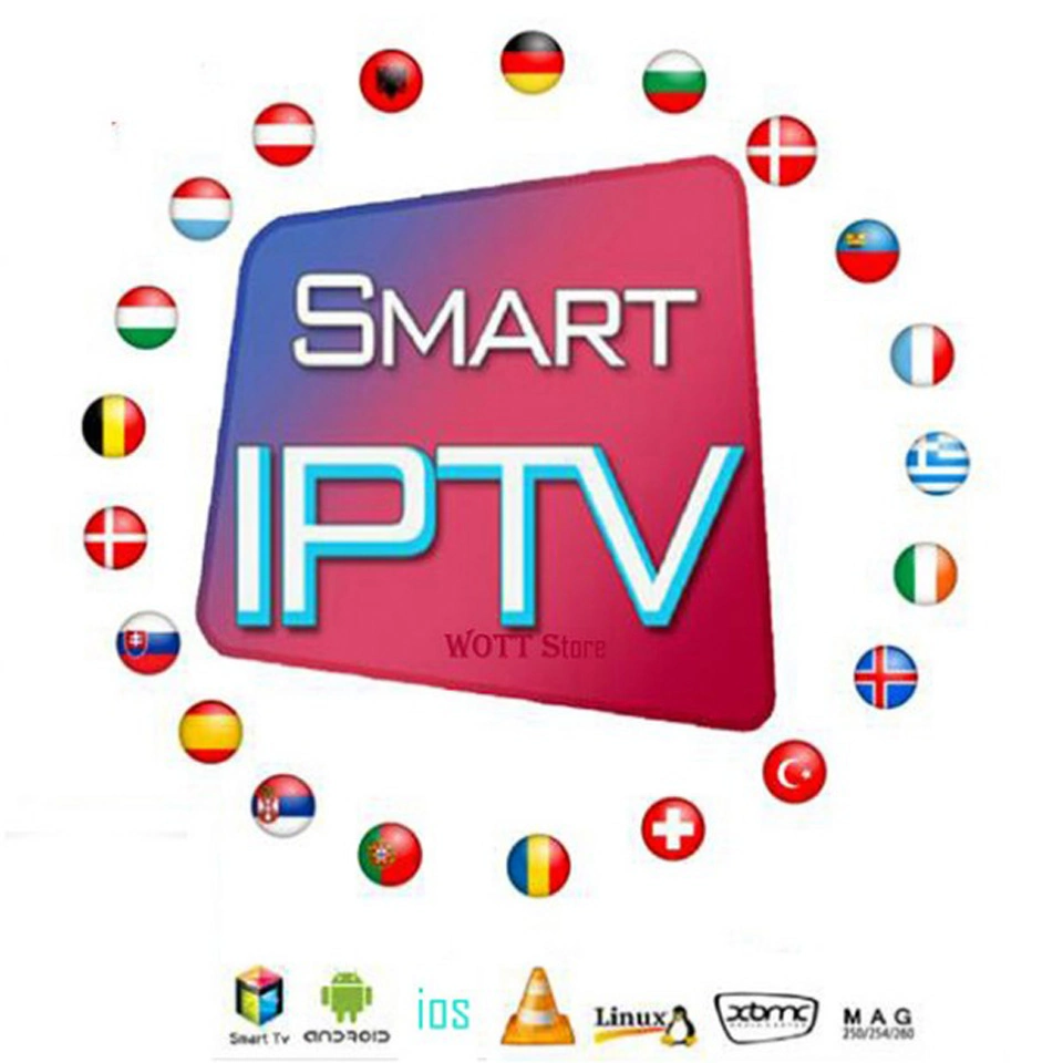Global 4K Strong IPTV Subscription 12 Months M3u List Xtream Code 24 Hours Free Test Trail Arabic USA Belgium Smart TV Reseller Panel