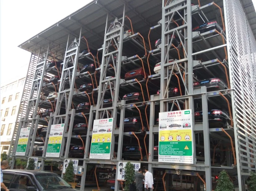 BV Approved 7 Level Vertical Circulation Car Parking System