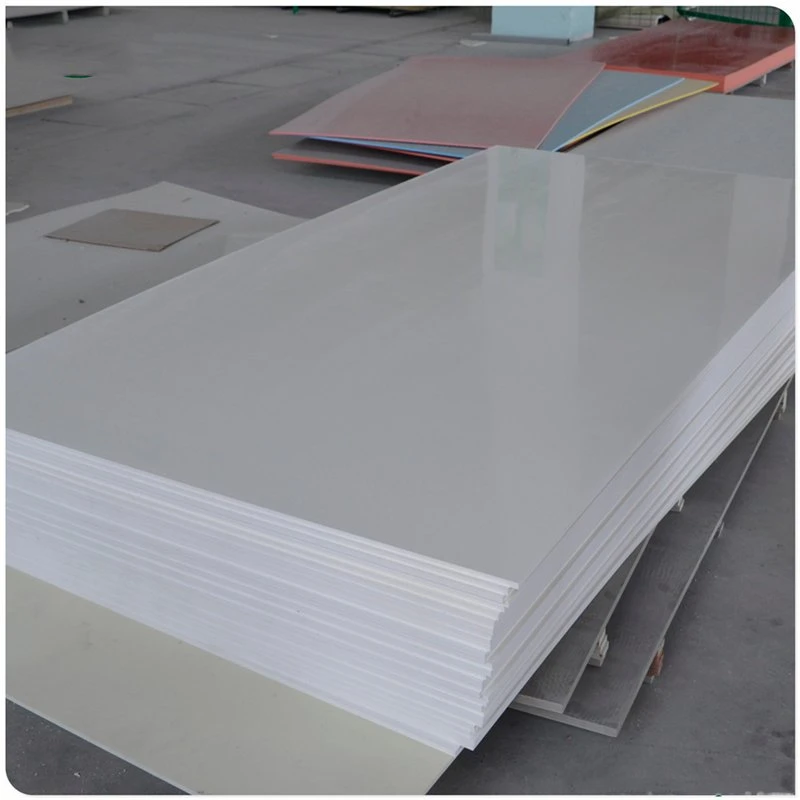 Customized Size Plastic PVC Hard Sheet Glossy White Rigid PVC Sheet for Advertising