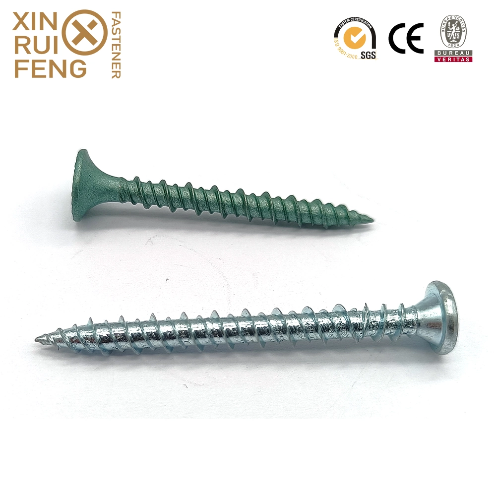 DDP Spain Italy USD3.18/Kg Xinruifeng Fastener Black Phosphate Wings Bugle Head Self Drilling Screws