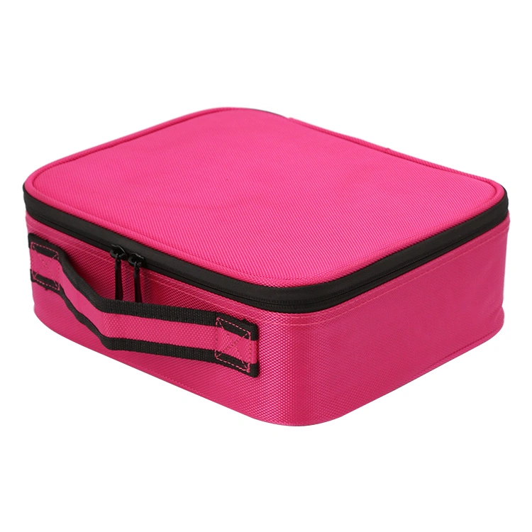 Portable Travel Toiletry Makeup Organizer Pouches Bags, Professional Make up Beauty Storage Box Cosmetic Bags Cases