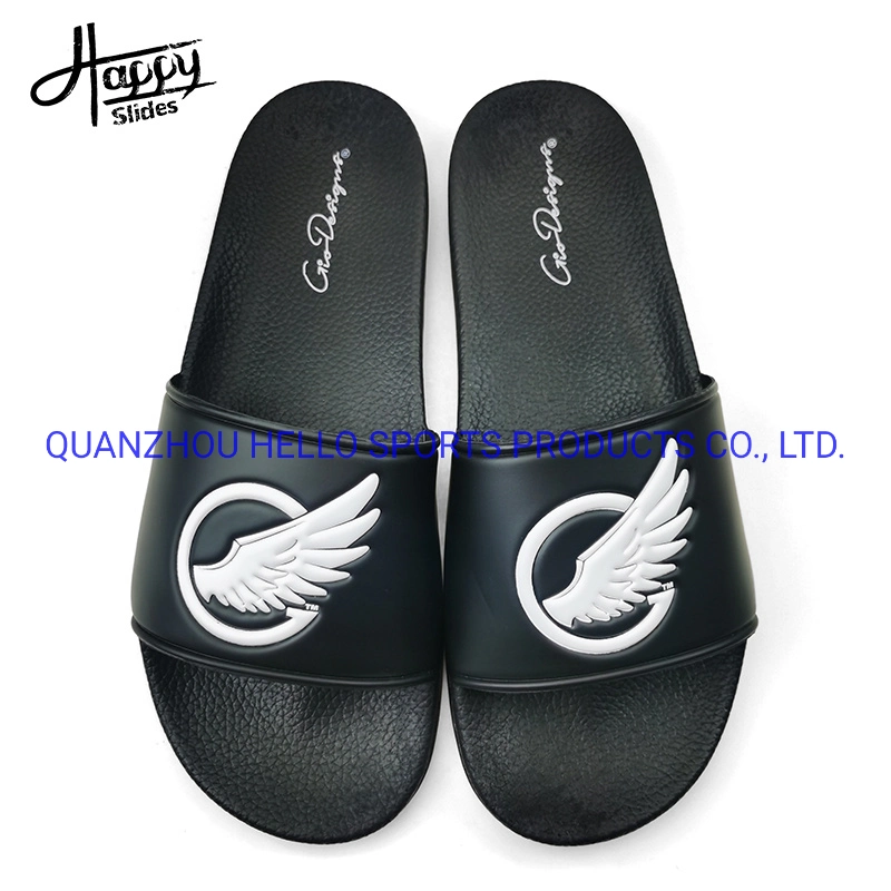 Happy Slides Slipper Plain Sandals Slides Footwear for Mens Slides Slipper Sandals Casual, Indoor Bathroom Slide Sandals Men&prime; S Slippers