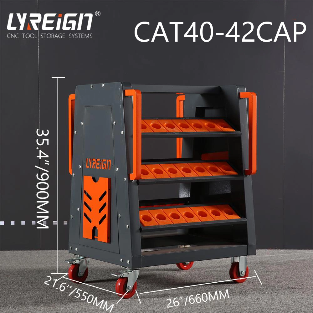 Tool Cart Bt40 Tool Cart, Cat40 Tool Rack CNC Tool Cart. Waterproof and Scratch Resistant CNC Tool Storage