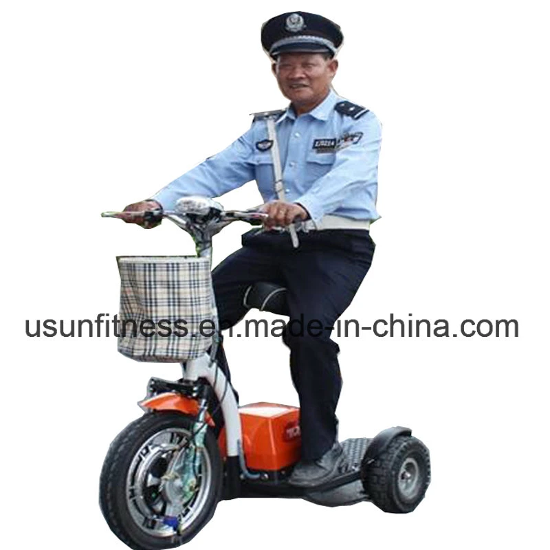 Folding 3 Wheels Electric Hub Motor Mobility Scooter for Handicapped with CE