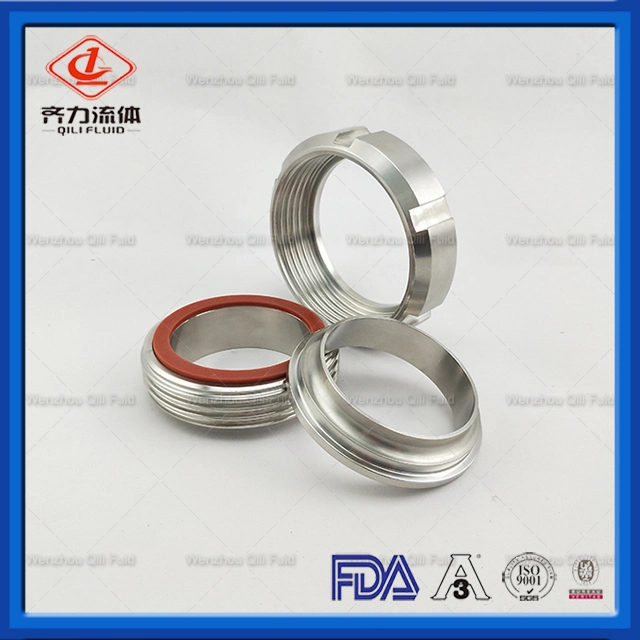 3A, DIN, SMS Pipe Fitting Clamped Coupling Sanitary Milk Union