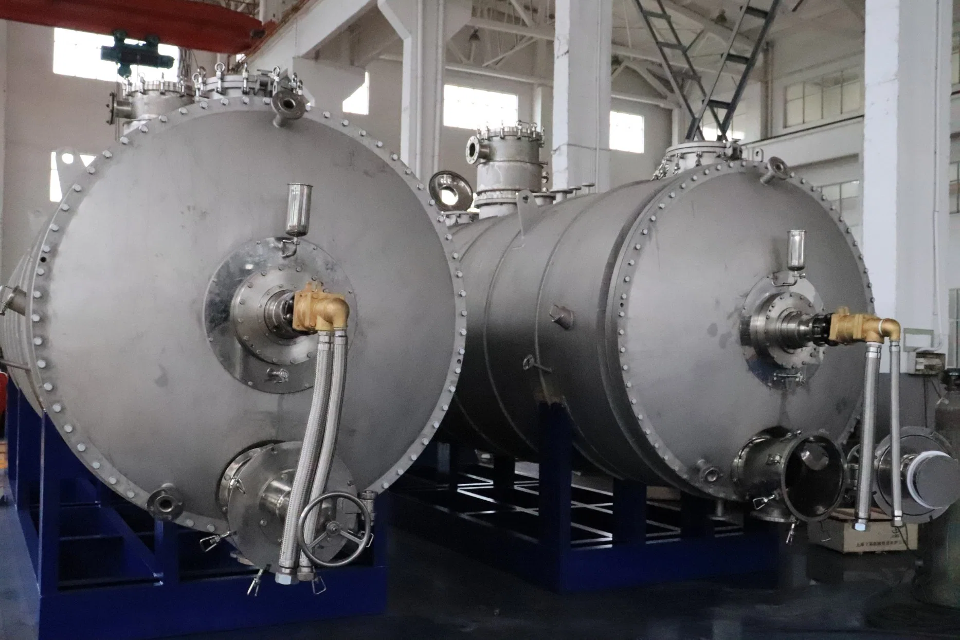 Automatic High Efficiency China Manufacturer Rotary Vacuum Sealed Rake Dryer