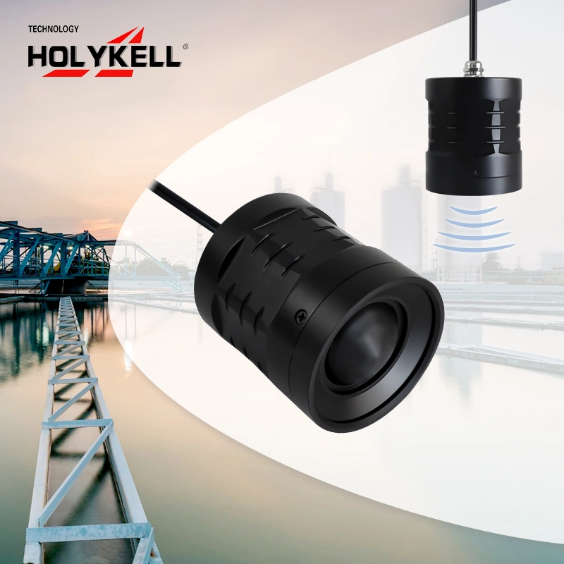 Holykell 60g Radar Water Level Transmitter for River Flood Mudslide Monitor