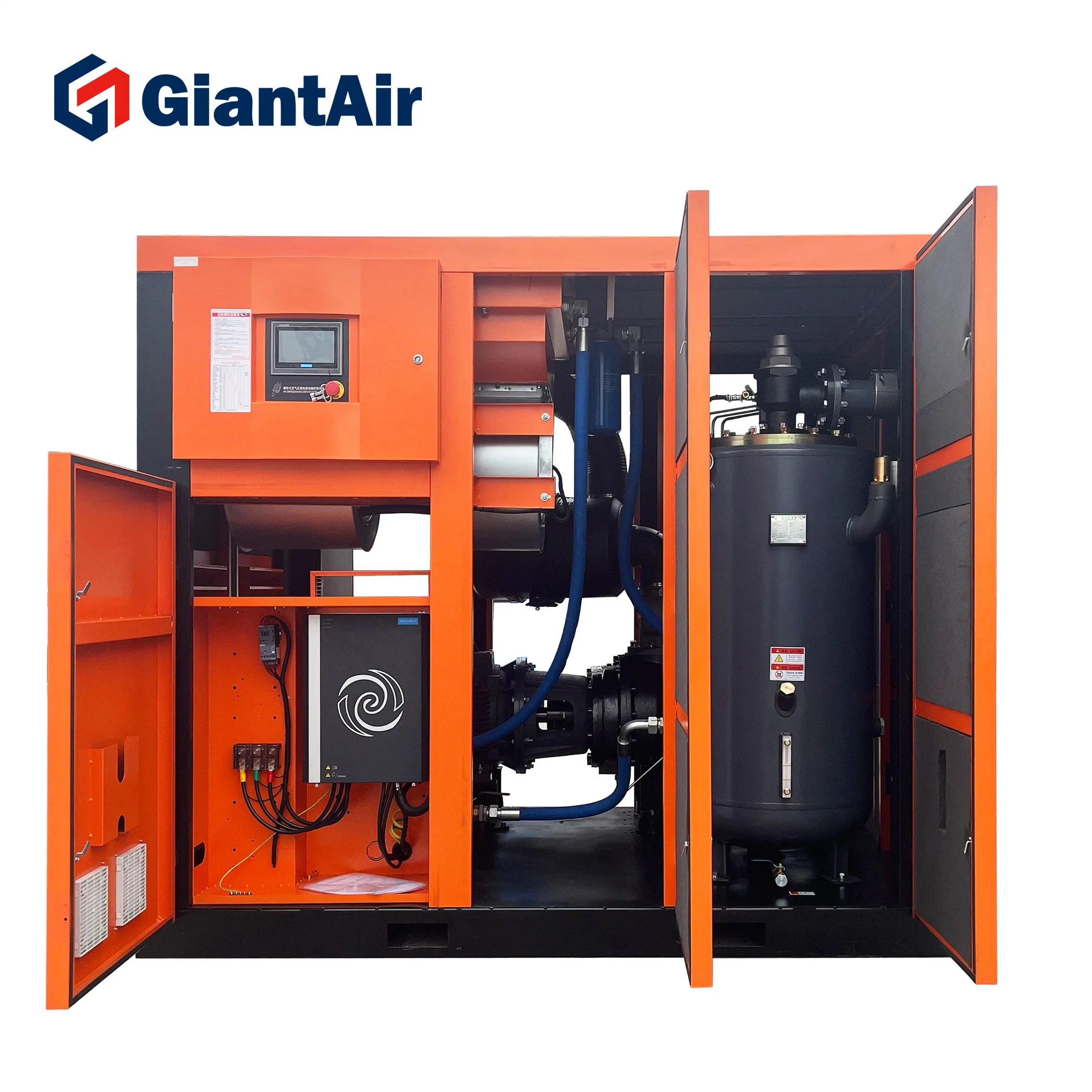 China High Efficiency Silent Screw Type Air Compressor 7.5kw10HP Electric Combined Compressor for Sale