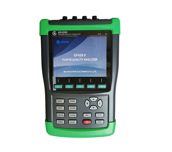 Gfuve GF438II Handheld Three Phase Power Quality and Energy Analyzer