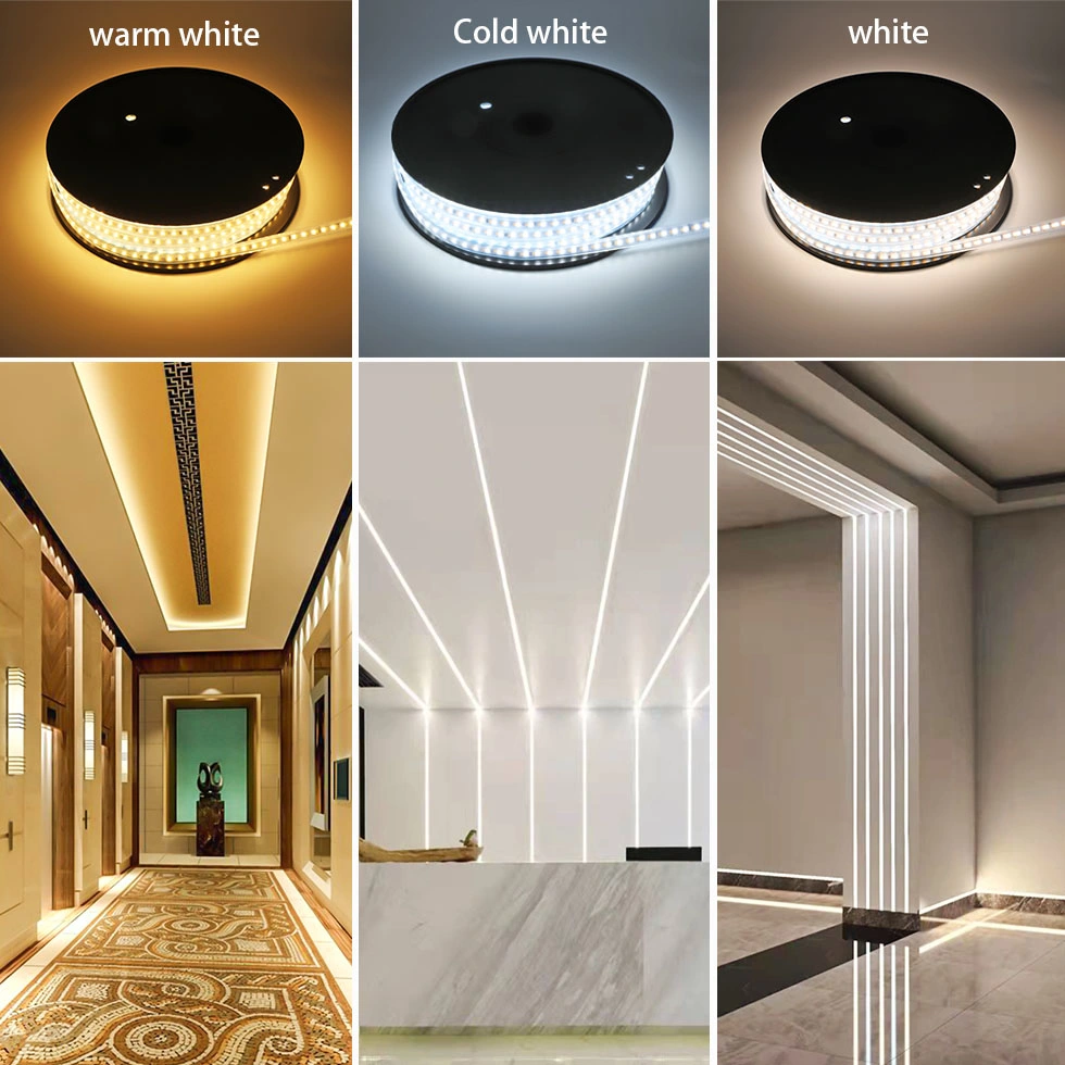 Flexible LED Strip 24V DC Fob LED Tape Warm White Blue IP20 IP65 Waterproof for Indoor and Outdoor