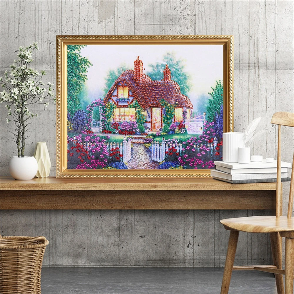 Lnew Landscape Diamond Painting Art Embroidery Stitches Silk Embroidery Paintings