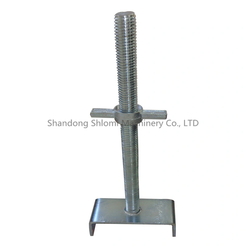 Scaffolding Accessories U Fork Head Jack Parts Screw Hollow Solid Construction Scaffold Fittings SGS BV ISO Factory Manufacturer with Good Quality