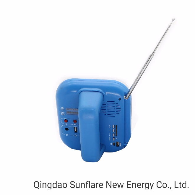 Portable High quality/High cost performance Solar Lantern/Lamp/Light Support FM Radio, MP3 and Phone Charger