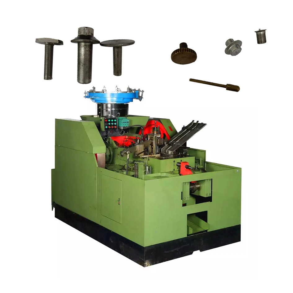 Full Automatic Open Close Mould Reheader Screw Making Machine