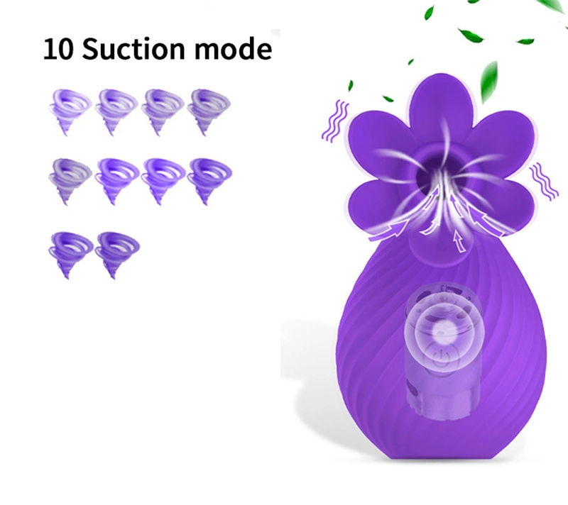 Hot Selling Nipple Sucking Rose Vibrators for Women