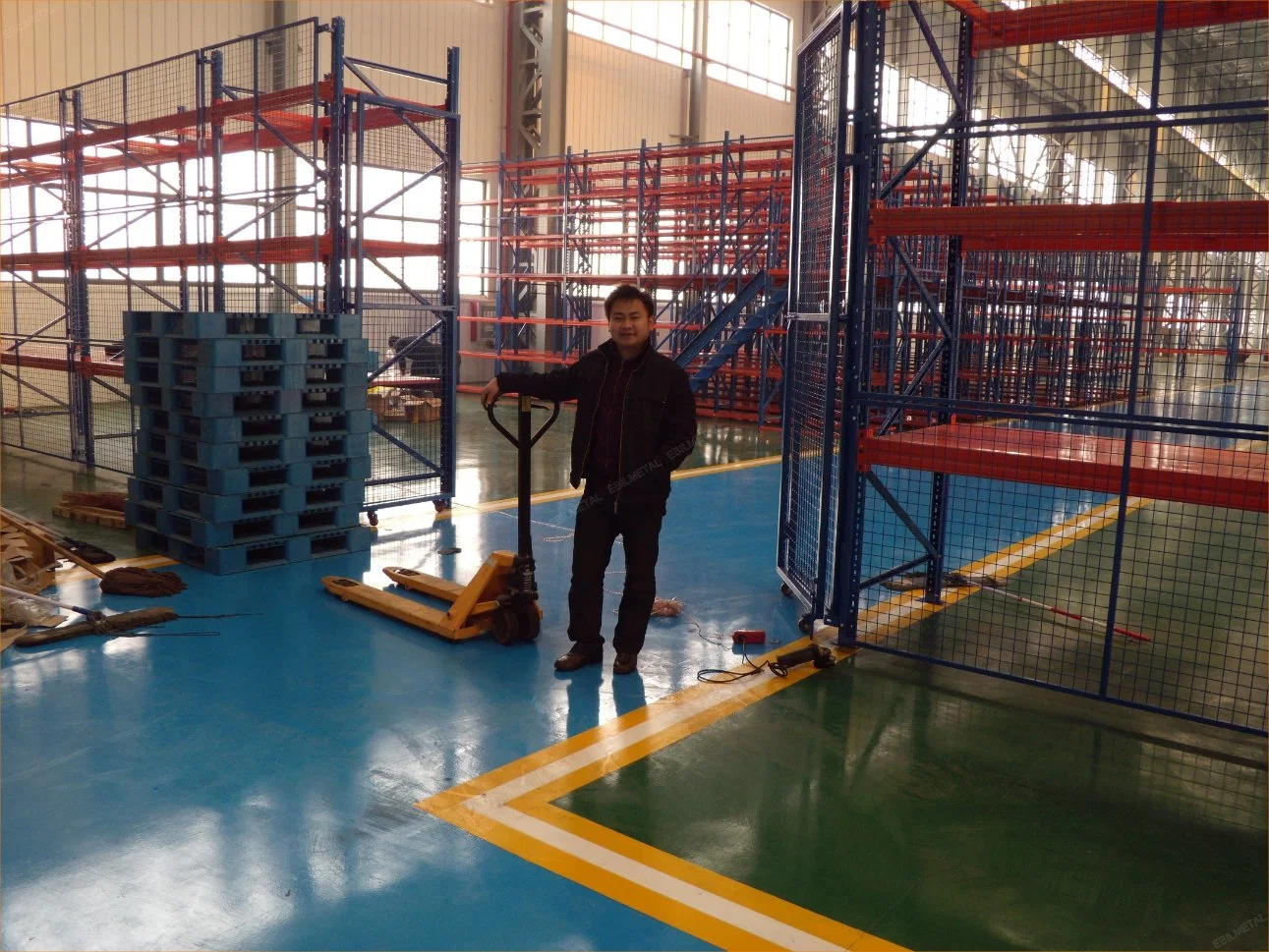 Heavy Duty Industrial Metal Mezzanine 2 Floors Systems in Thailand Project