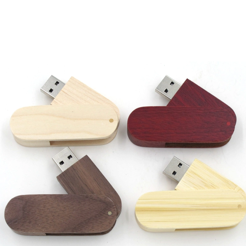 Chinese Style Wooden USB Flash Pen Drive with Company Logo Printed