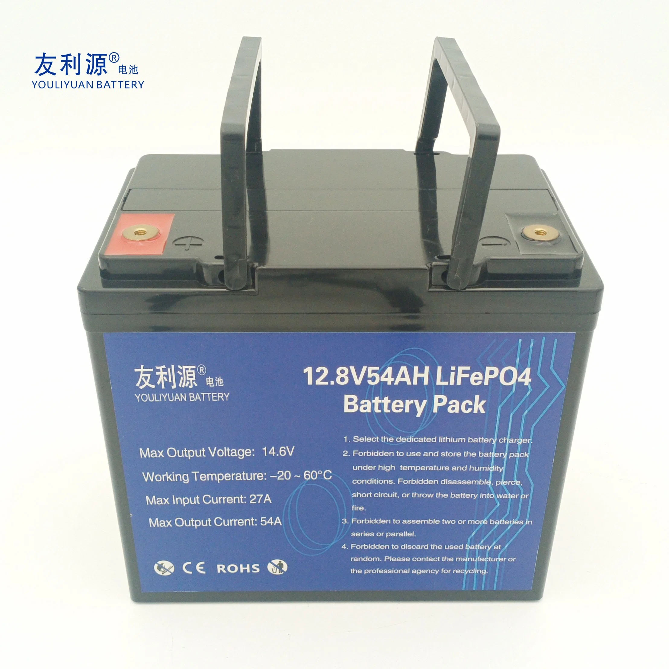 OEM ODM Manufacturer High Quality 12V 12.8V 54ah 100ah 150ah 200ah LFP Battery for E-Bike Scooter Energy Storage System