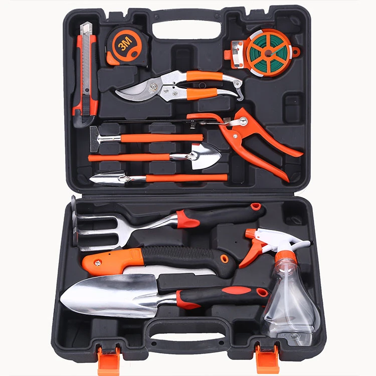 Gainjoys Wholesale/Supplier 12 PCS Multifunctional Garden Hand Tools Garden Tool Set