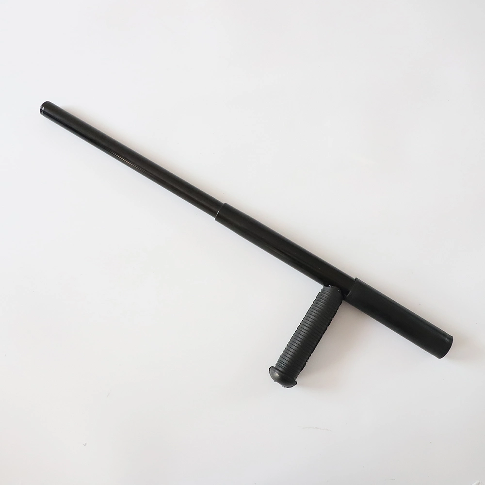 Anti Riot Self Defense Police Telescopic Extendable T Shape Steel Baton