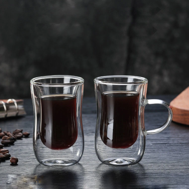38ans Factory New style – tasse à café en verre à double paroi Capacité de 80 ml