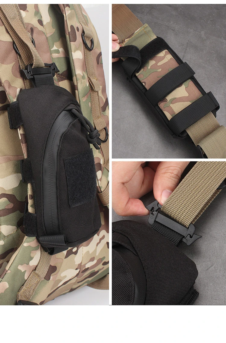 Sabado Amazon Selling Outdoor Camping Hunting Nylon EDC Gadget Flashlight Backpack Shoulder Strap Bag Tactical Molle Pouch