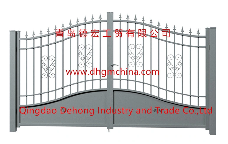 Custom Ornamental Security Wrought Iron Gates