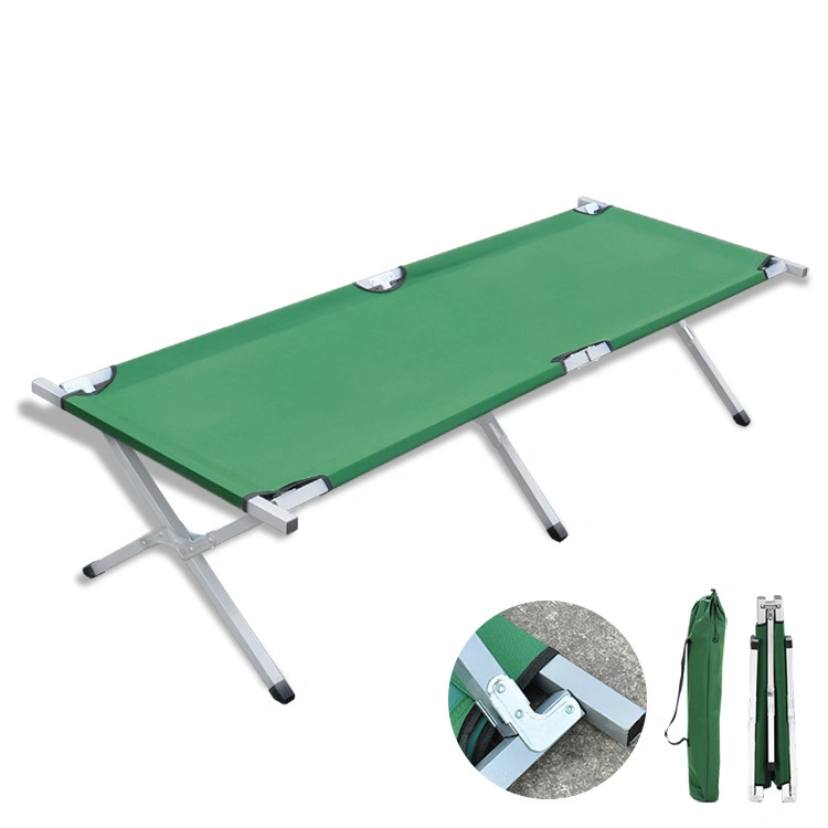 Military Outdoor Fold Aluminum Camp Field Bed Sleeping Cot