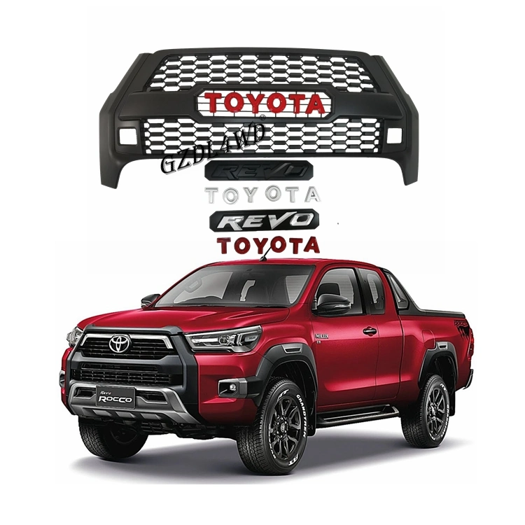 Rocco Body Kits Front Grille for Toyota Hilux 2021