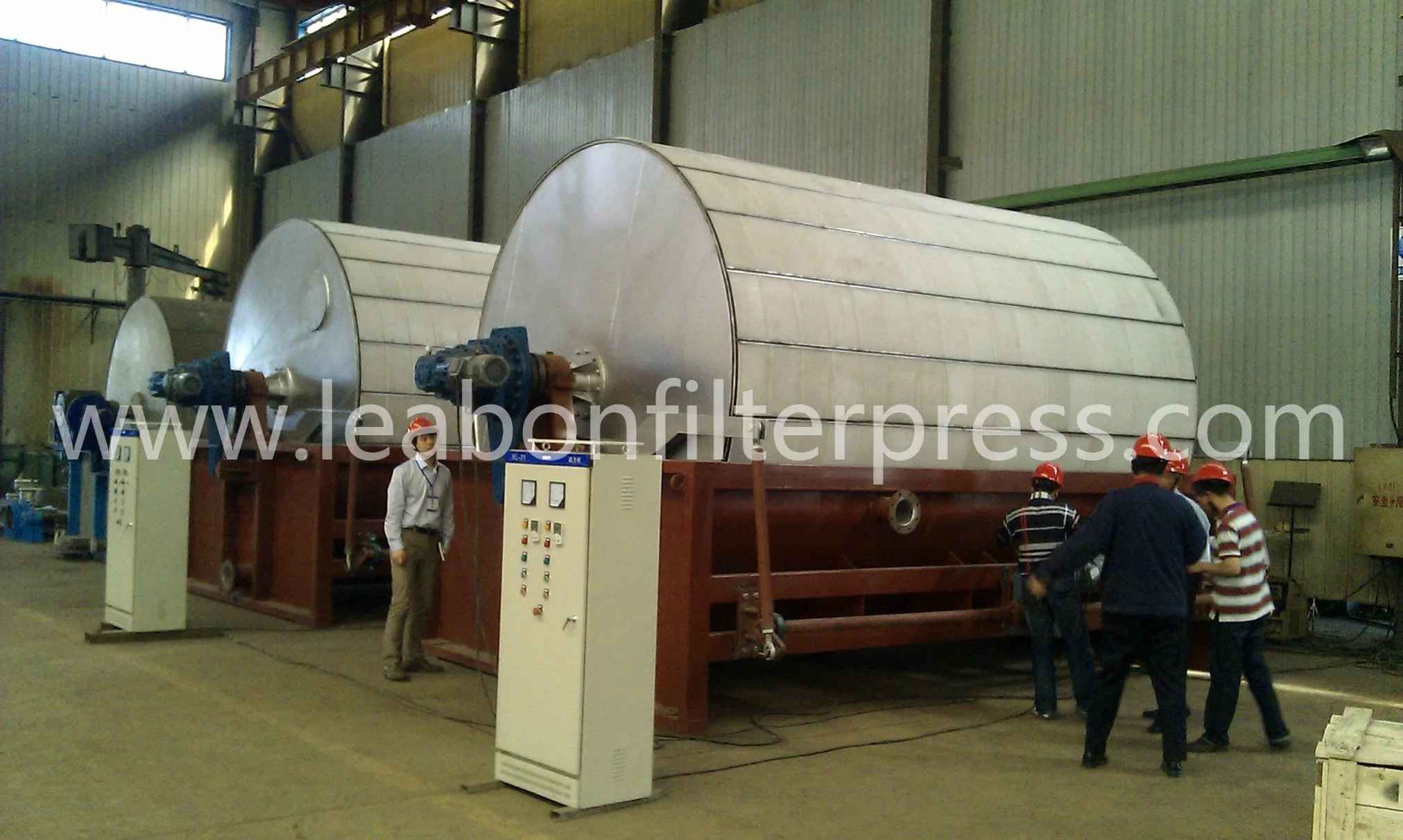 Large Capacity Drum Vacuum Filter for Metal Industry