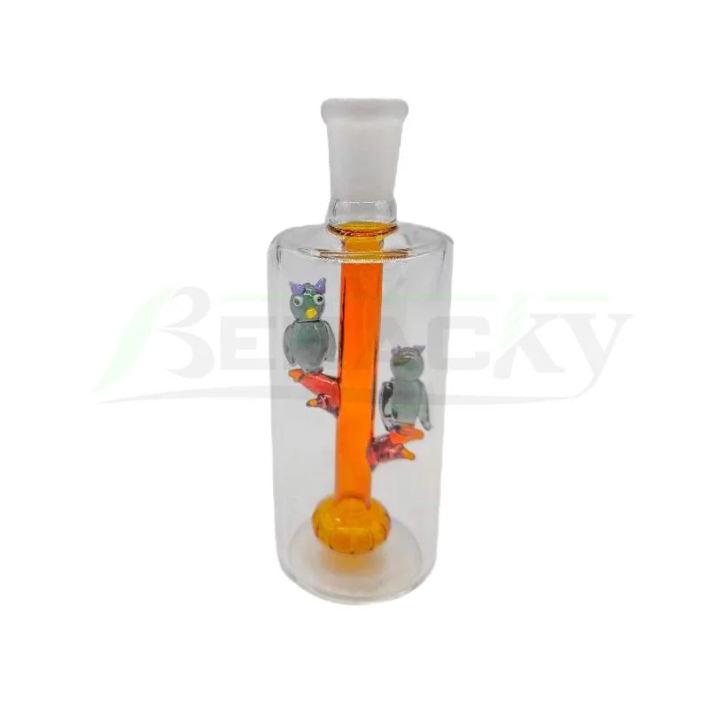 Wholesale/Supplier 4 Styles Glass Ash Catcher with Silicone Container Base Reclaim Catcher