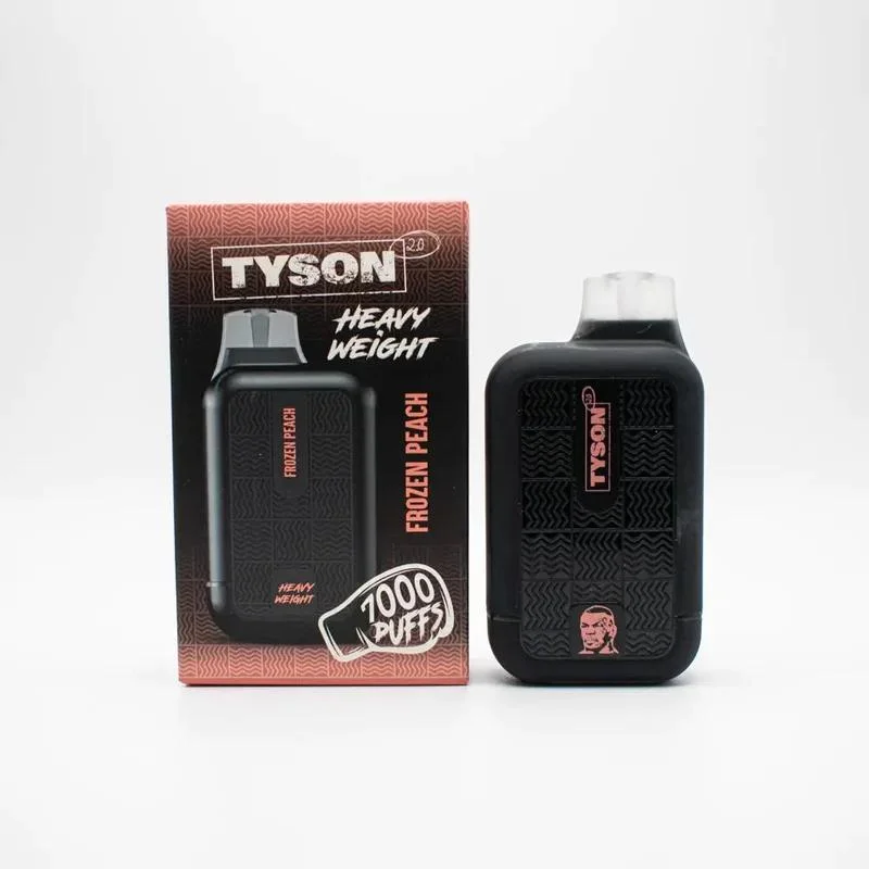 Caneta elétrica Vaporizer 2023 Tyson 2.0 7000 Pupff Atacado descartável Vape