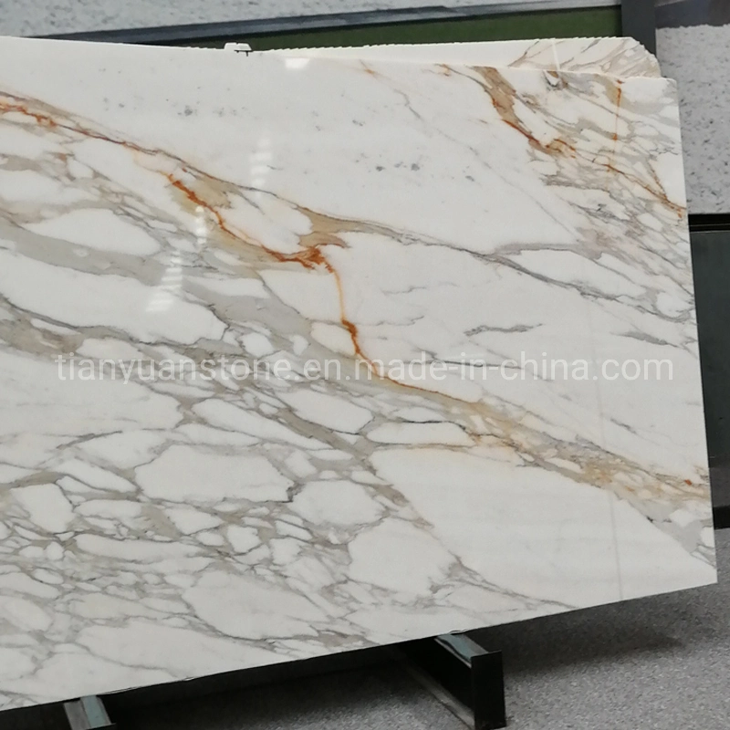 Standard Calacatta Gold Marble Stone Slab Size