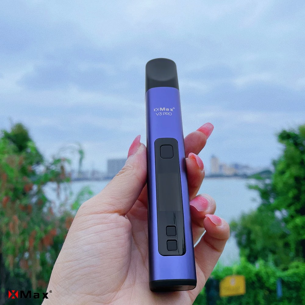 Portable Dual Model Vaporizer Xmax V3 PRO Magnetic Mouthpiece Incorporates Scraping Tool Vape