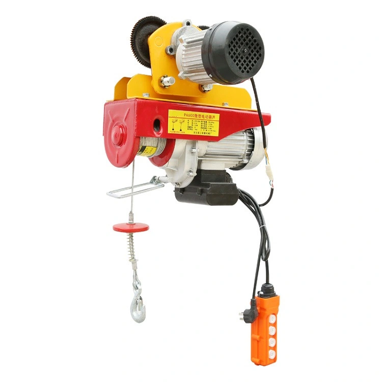 CE Tested Workshop 110V 800kg 1200kg Electric Mini Hoist