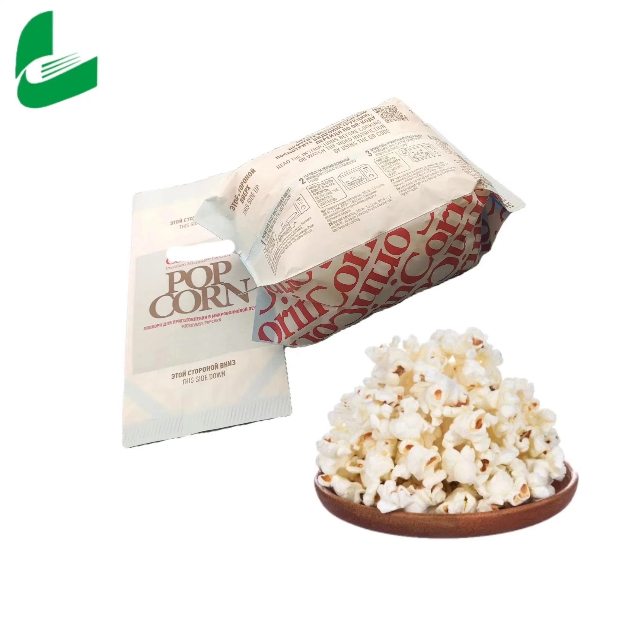 Folding Security Heat Seal Wholesale/Supplier Custom Logo Popcorn Bags