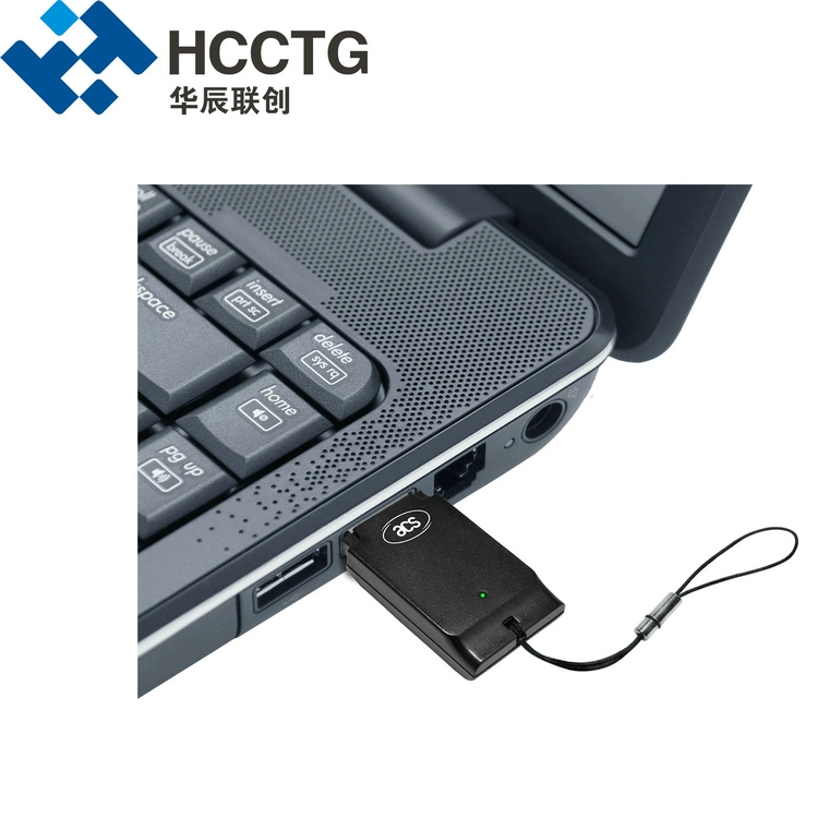 Acs Portable Mini Smart Card Reader IC Chip Contact Card Reader Writer USB Interface (ACR39T-A1)