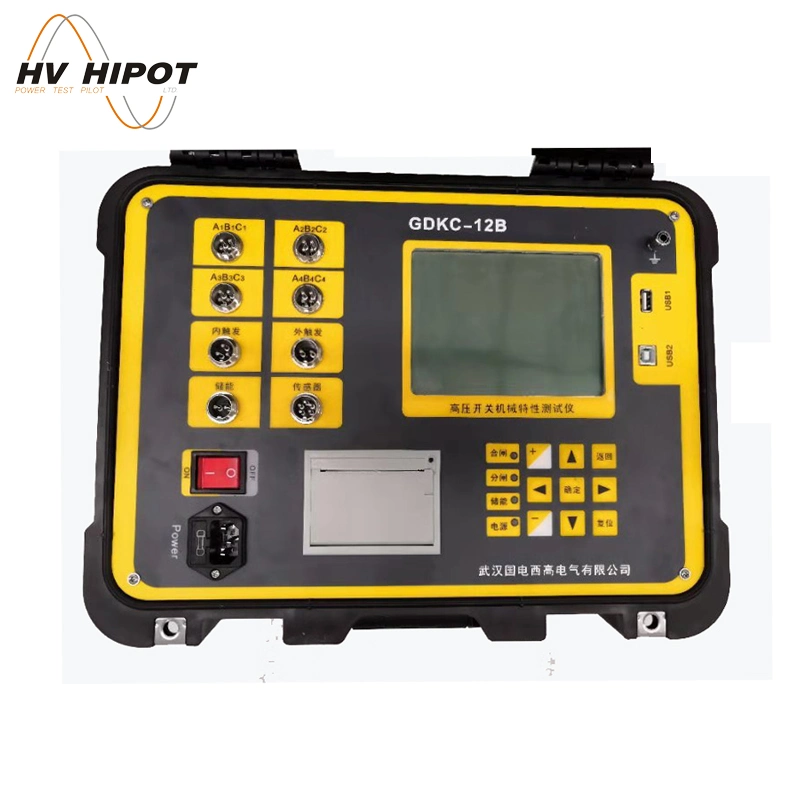 GDKC-12B Portable High Voltage Circuit Breaker Switchgear Tester