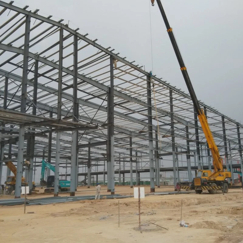 Steel Structure Construction Pre-Engineered Plant Prefabricated Industrial Factory Building Project for Warehouse Workshop