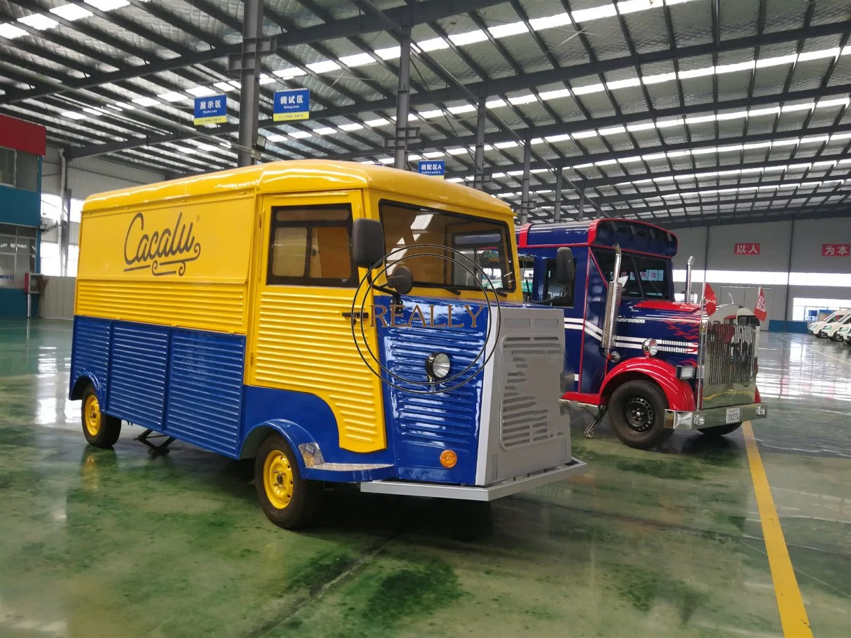 Mobile Fast Food Truck Kleine Container Konzession Electric Street Food Anhänger zu verkaufen Lebensmittel Verkauf Van Kiosk Essen im Freien