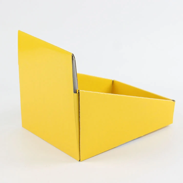 Retail Shop Shelf Ready Tray Packaging Folding Corrugated Cardboard Carton Paper Display Box