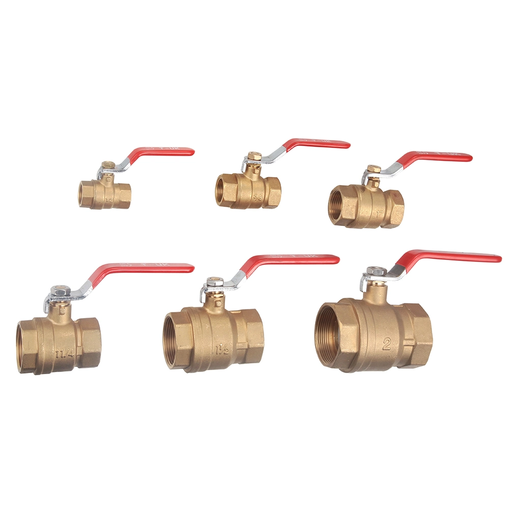 أنبوب المقبض الطويل للاتحاد ASB Brass Gas Valve Pn25 تركيبات النحاس نحاس صمام الكرة