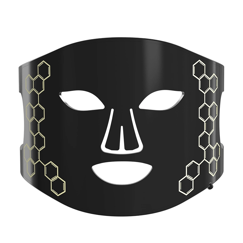 Luz facial LED com máscara de pele elétrica fotão de quatro cores Máscara de beleza terapêutica