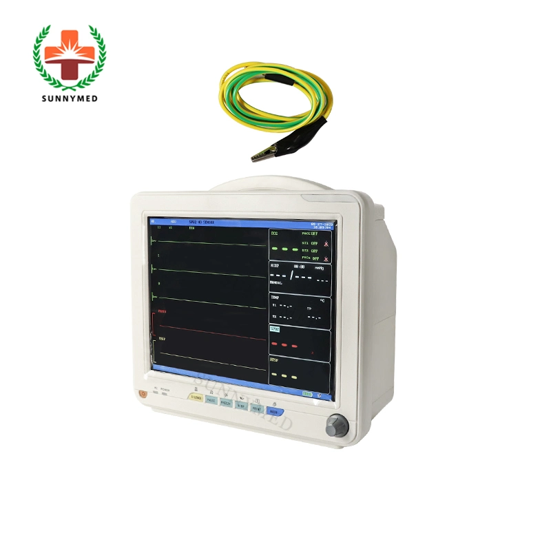 Sy-C005c Hospital Affordable Price Bedside Patient Monitor Portable Patient Monitor