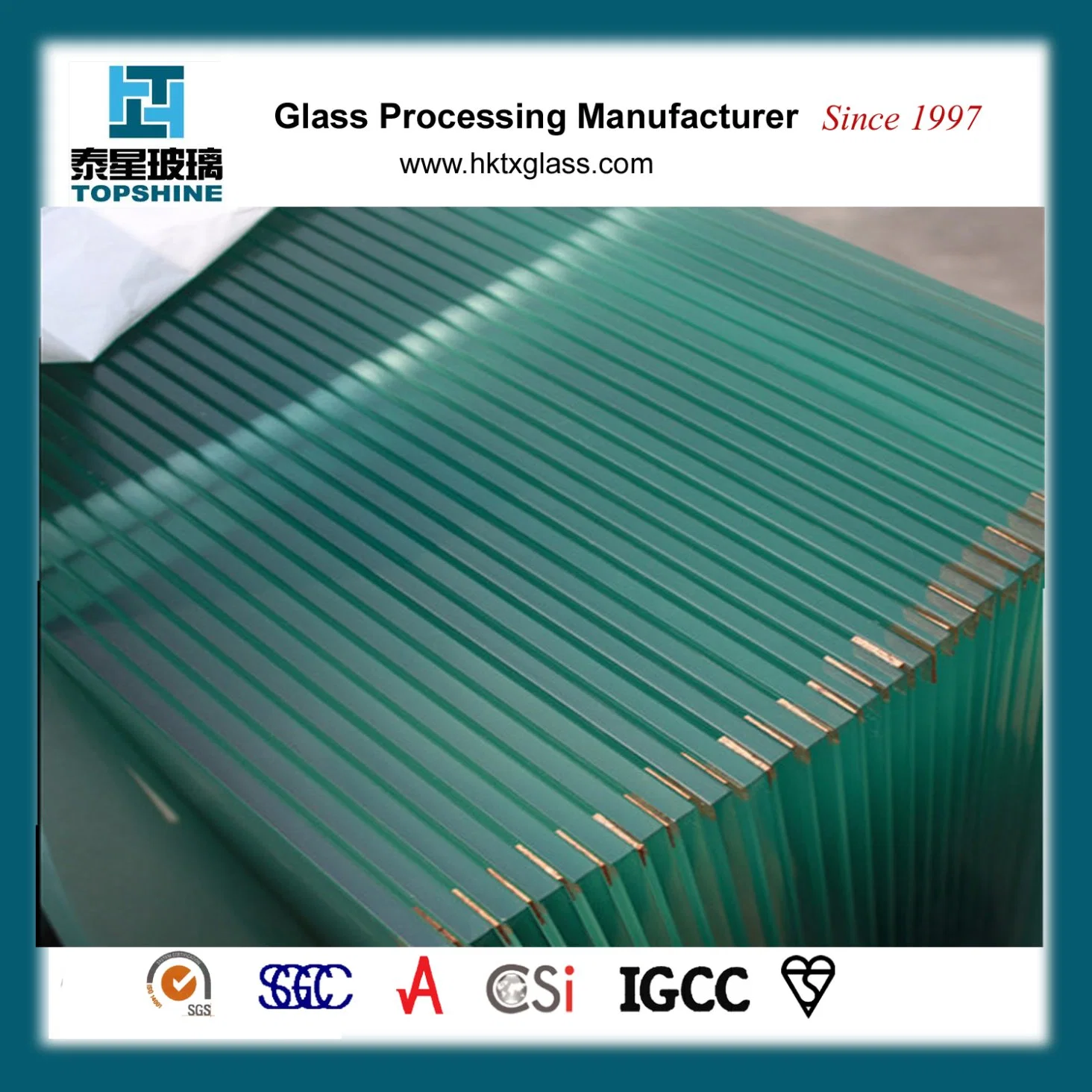 Safety Tempered Glass for Building and Furniture