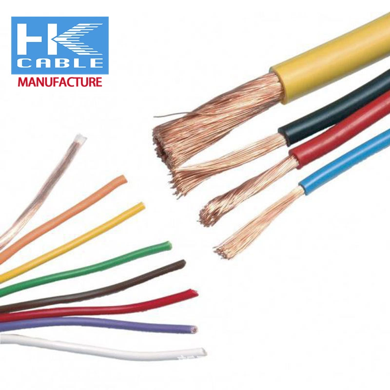 Used in House Wiring 105c/90c/80c PVC Copper Core PVC Insulation Wire Insulated UL Approved UL1569 Electronics Copper Wires Cables PVC Insulation Electric Wire