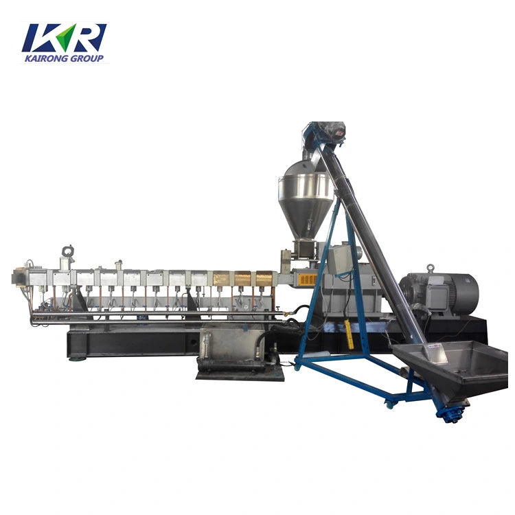 Double Screw PVC Resin Granule Making Hot-Cut Pelletizing Machine